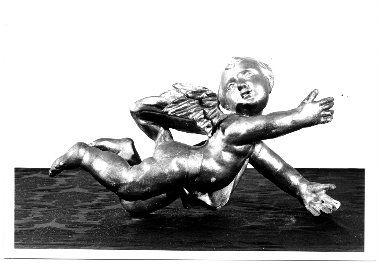 angelo (scultura) - manifattura emiliana (fine/inizio secc. XVIII/ XIX)