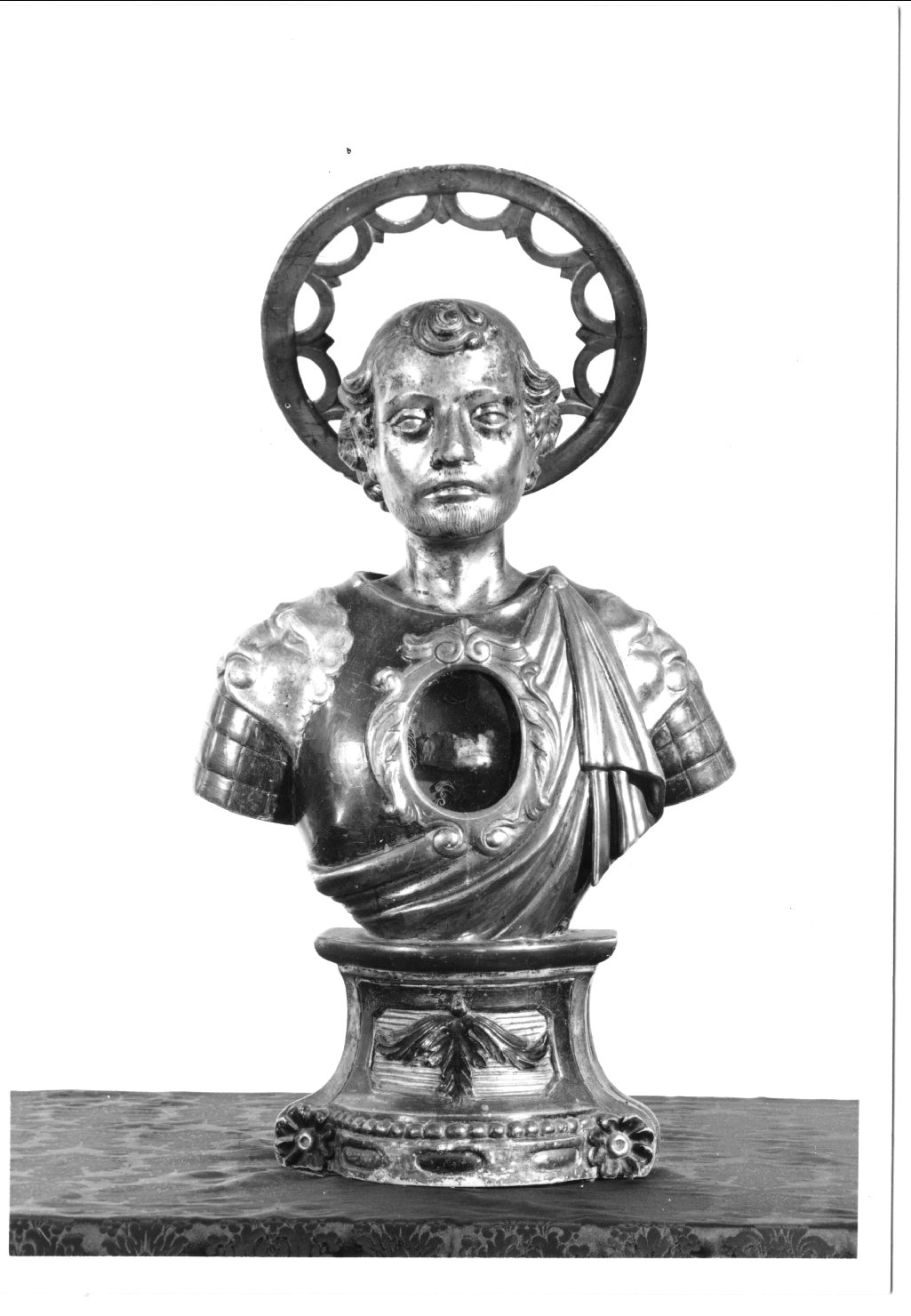 reliquiario - a busto - manifattura emiliana (prima metà sec. XVIII)