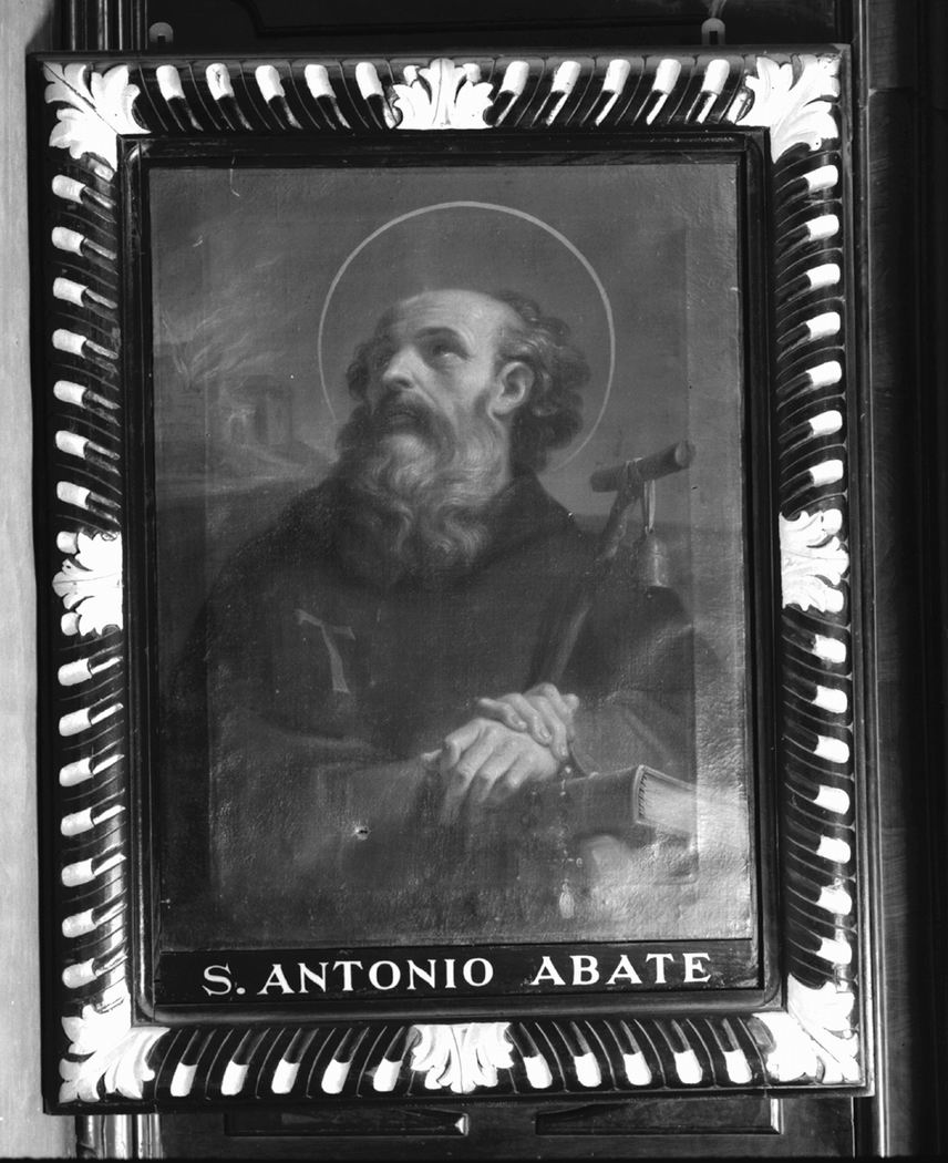 Sant'Antonio abate (dipinto) - ambito bolognese (secc. XVIII/ XIX)