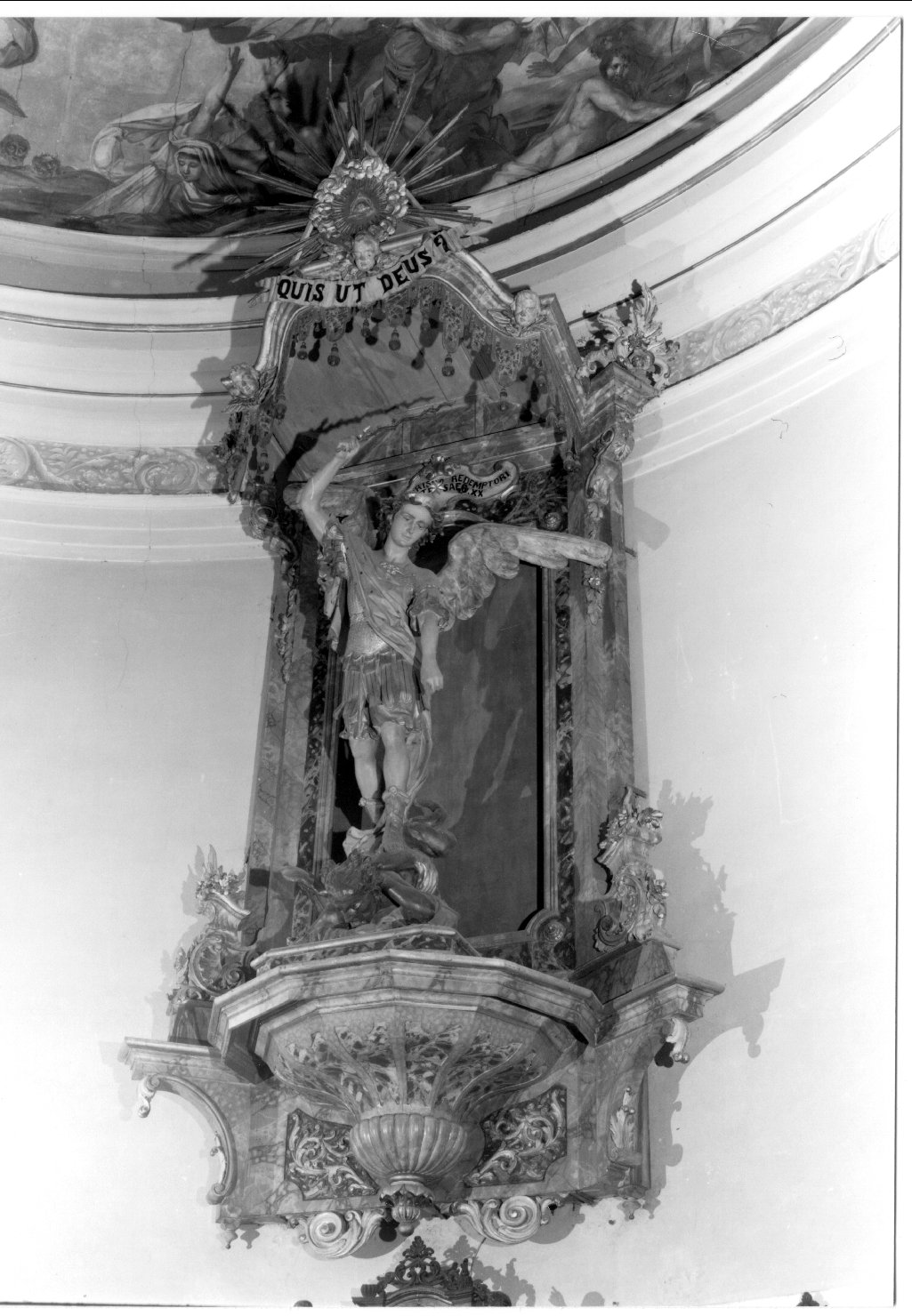 San Michele Arcangelo (statua) - ambito emiliano (?) (sec. XIX)