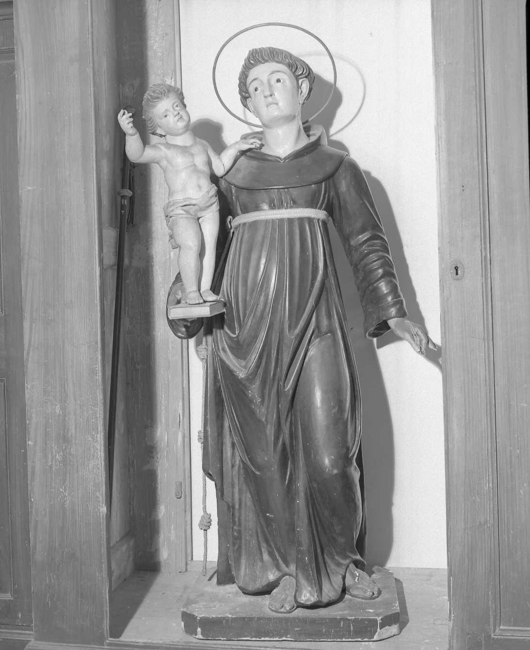 Sant'Antonio da Padova (statua) di Stabellini (sec. XIX)