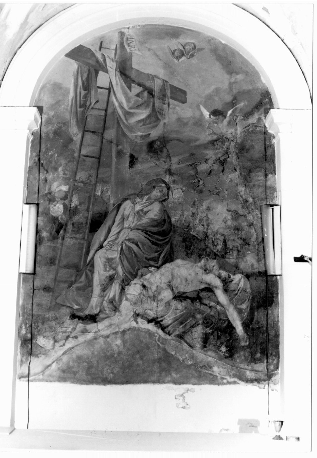 Pietà (dipinto) di Masi Giovanni, Bolognesi Alessio (sec. XIX)