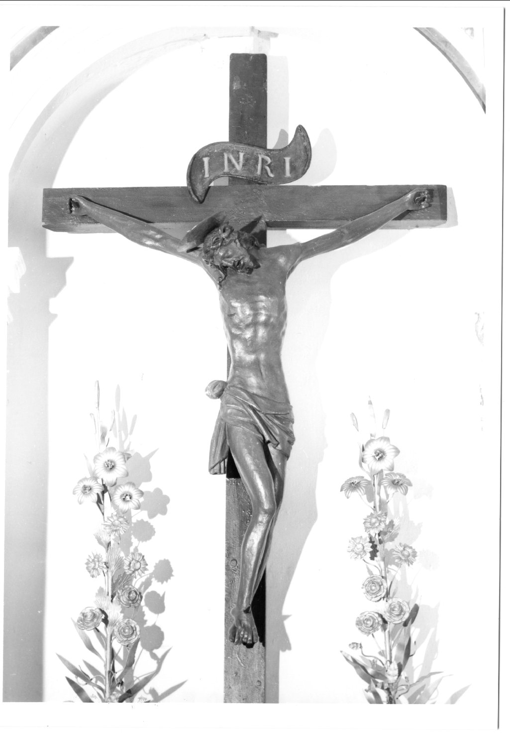 Cristo crocifisso (scultura) - manifattura emiliana (seconda metà sec. XVIII)