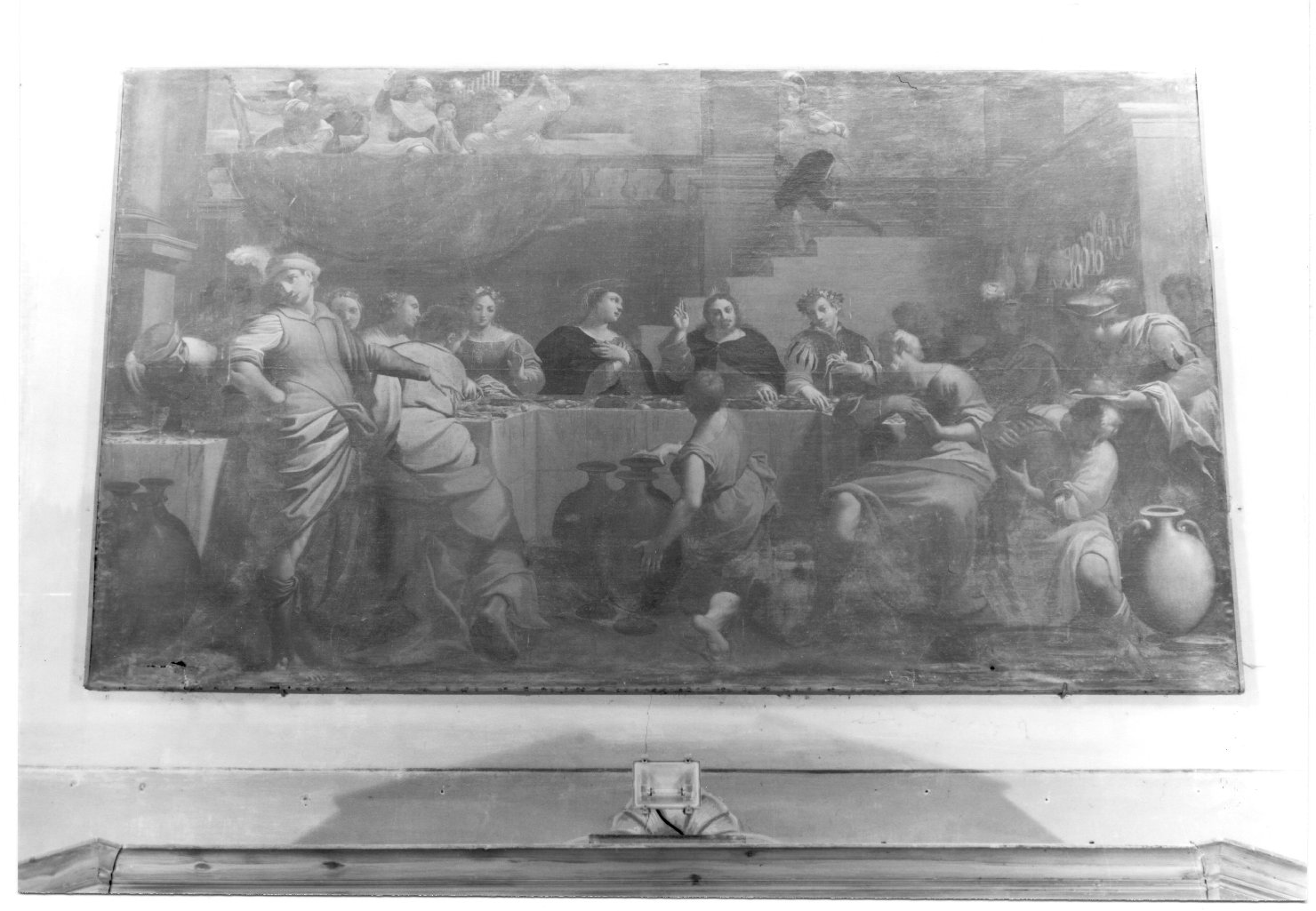 nozze di Cana (dipinto) - ambito ferrarese (metà sec. XVII)