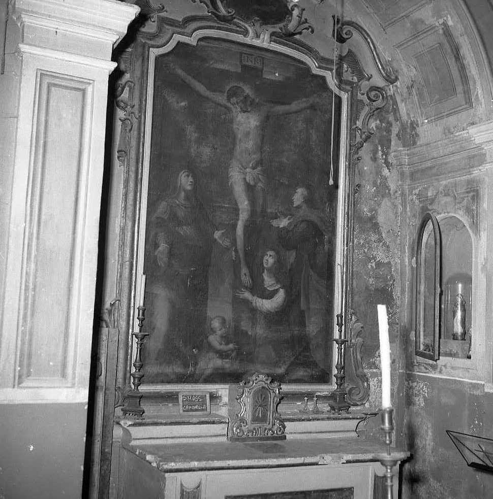 crocifissione di Cristo (dipinto) - ambito emiliano (sec. XVII)
