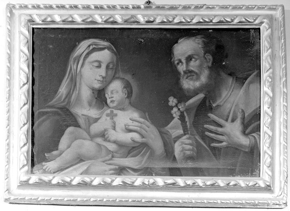 Sacra Famiglia (dipinto) - ambito emiliano (sec. XIX)