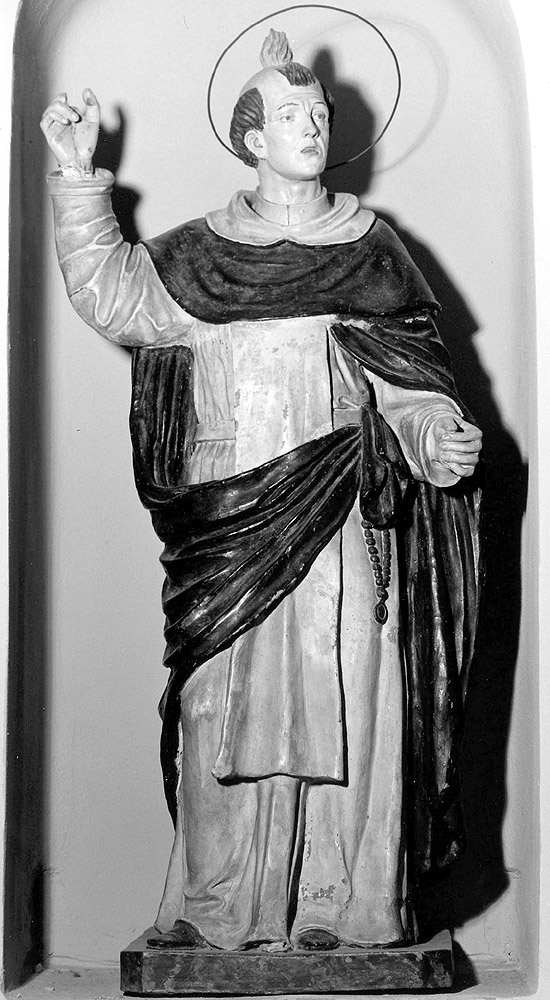 San Vincenzo Ferreri (statua) - ambito emiliano (sec. XVIII)