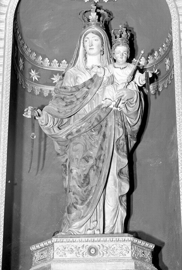 Madonna della Cintola (statua) di De Maria Giacomo (prima metà sec. XIX)