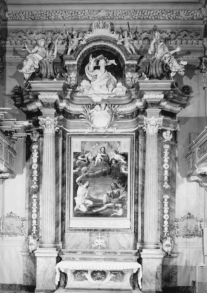 altare, complesso decorativo di Borelli Giuseppe (bottega), Borelli Bernardo (bottega) (sec. XVII)