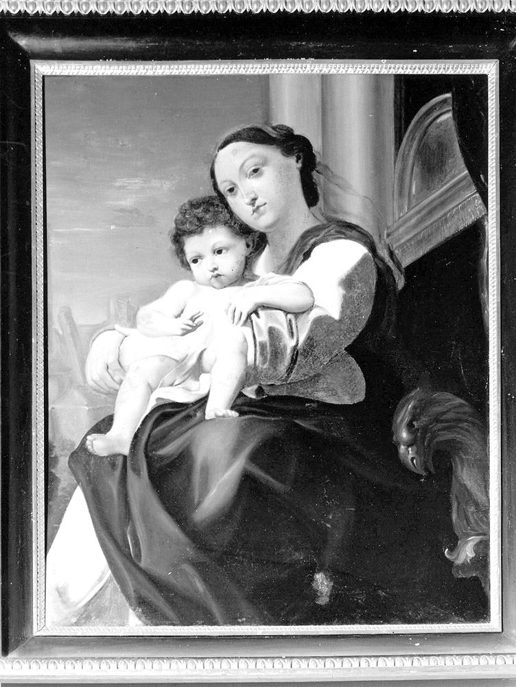 Madonna con Bambino (dipinto) - ambito emiliano (sec. XIX)