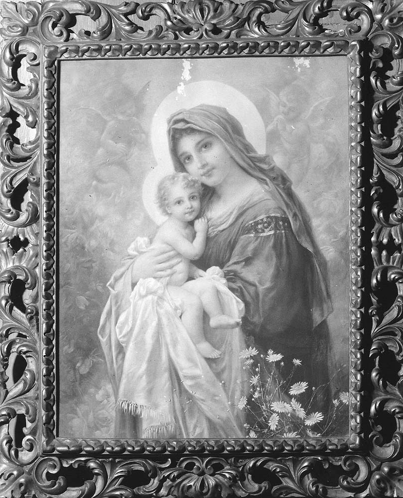 Madonna con Bambino (dipinto) - ambito emiliano (fine sec. XIX)