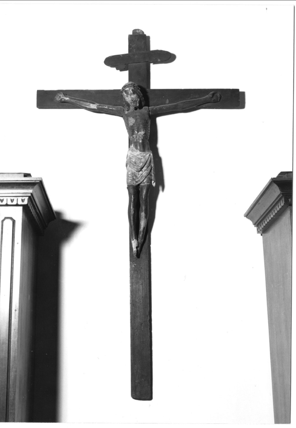 Cristo crocifisso (scultura) - ambito ferrarese (fine/inizio secc. XVII/ XVIII)