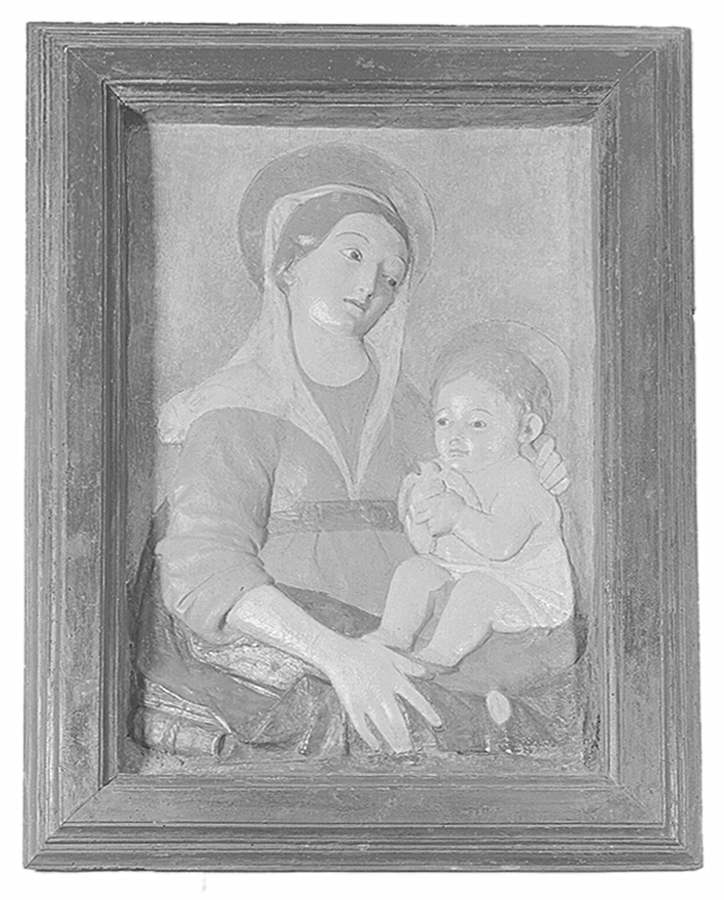 Madonna con Gesù Bambino (rilievo) - ambito emiliano (sec. XVIII)