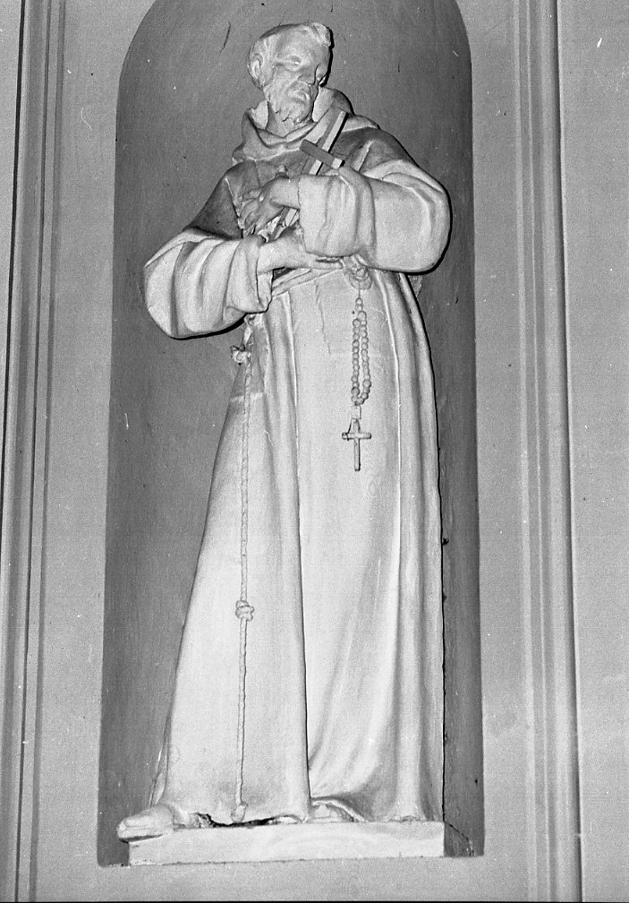 San Francesco d'Assisi (statua) di Piò Domenico (attribuito) (prima metà sec. XVIII)