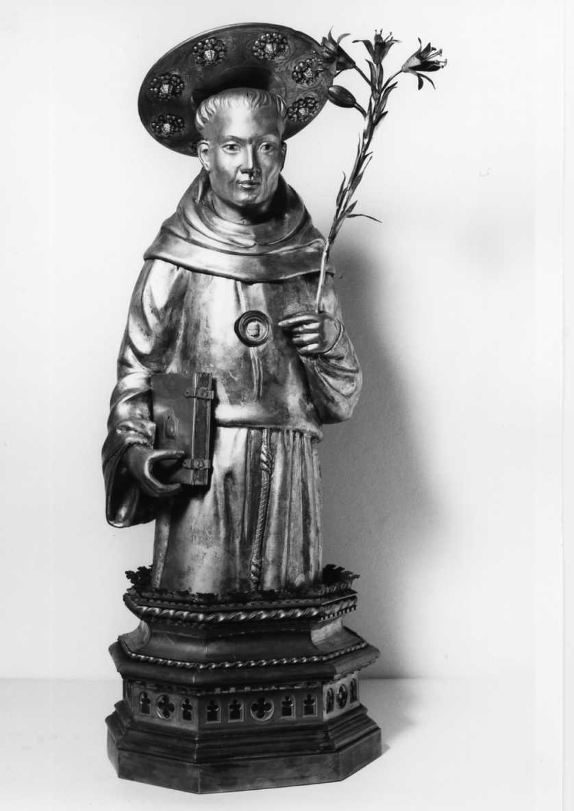 reliquiario - a statuetta - manifattura emiliana (sec. XVII)