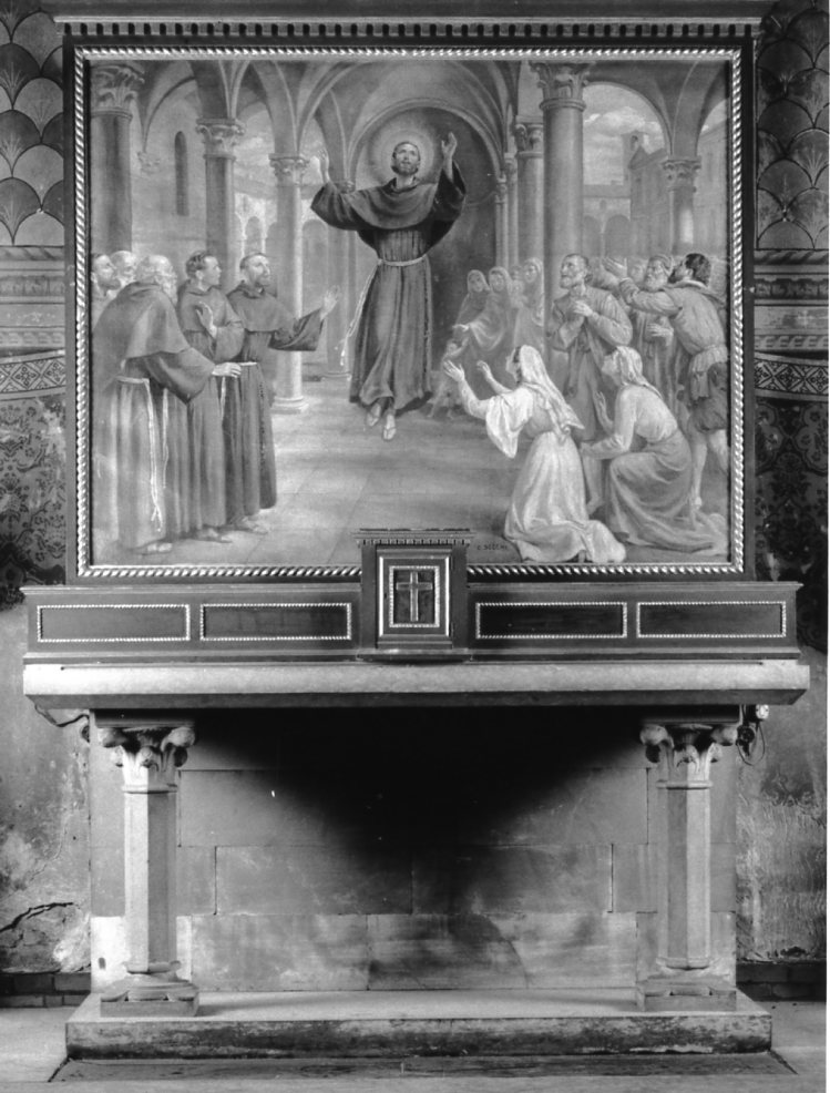 altare di Rubbiani Alfonso (scuola), Secchi Cesare (sec. XIX, sec. XX)