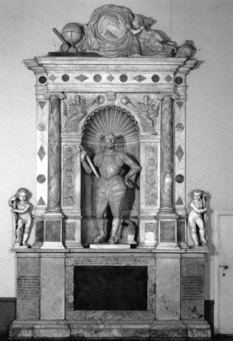 monumento funebre di Casario Lazzaro detto Lazzaro da Carrara, De Maria Giacomo (sec. XVI, sec. XIX)