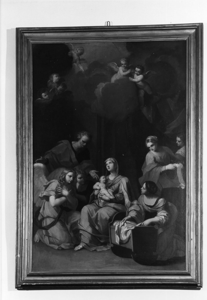 nascita di Maria Vergine (dipinto) di Donnini Girolamo (sec. XVIII)