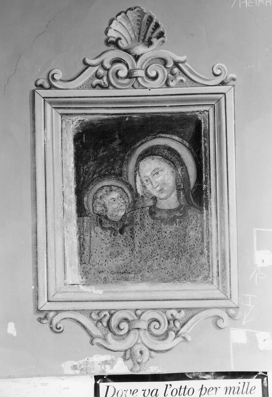 Madonna con Bambino (dipinto) - ambito ferrarese (sec. XIV, sec. XX)