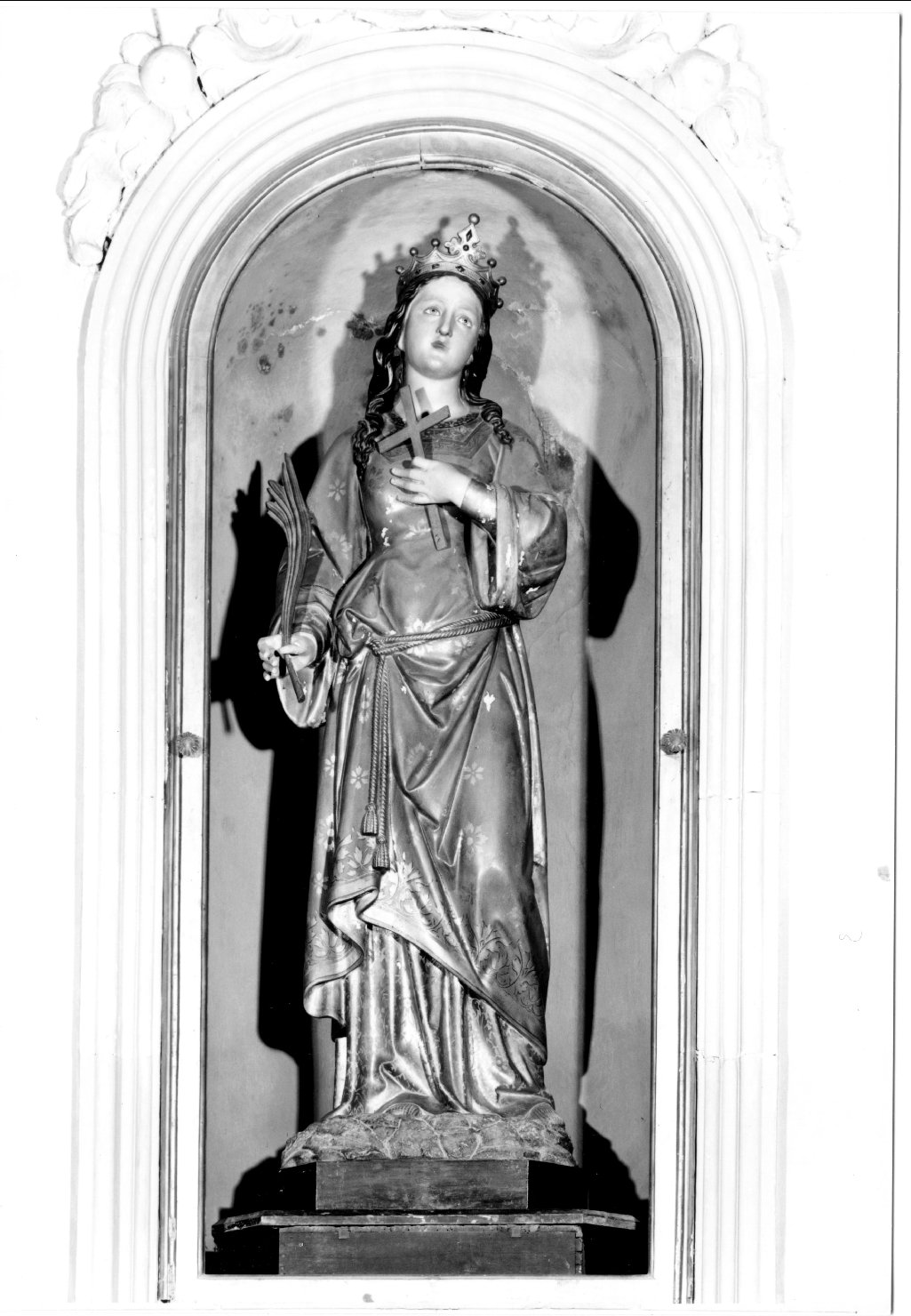 Santa martire (statua) - manifattura ferrarese (primo quarto sec. XX)