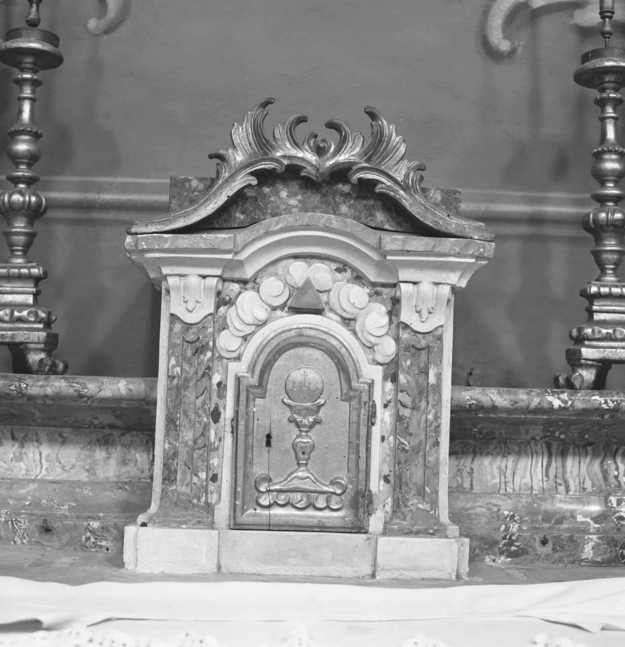 tabernacolo - bottega emiliano-romagnola (sec. XVIII)
