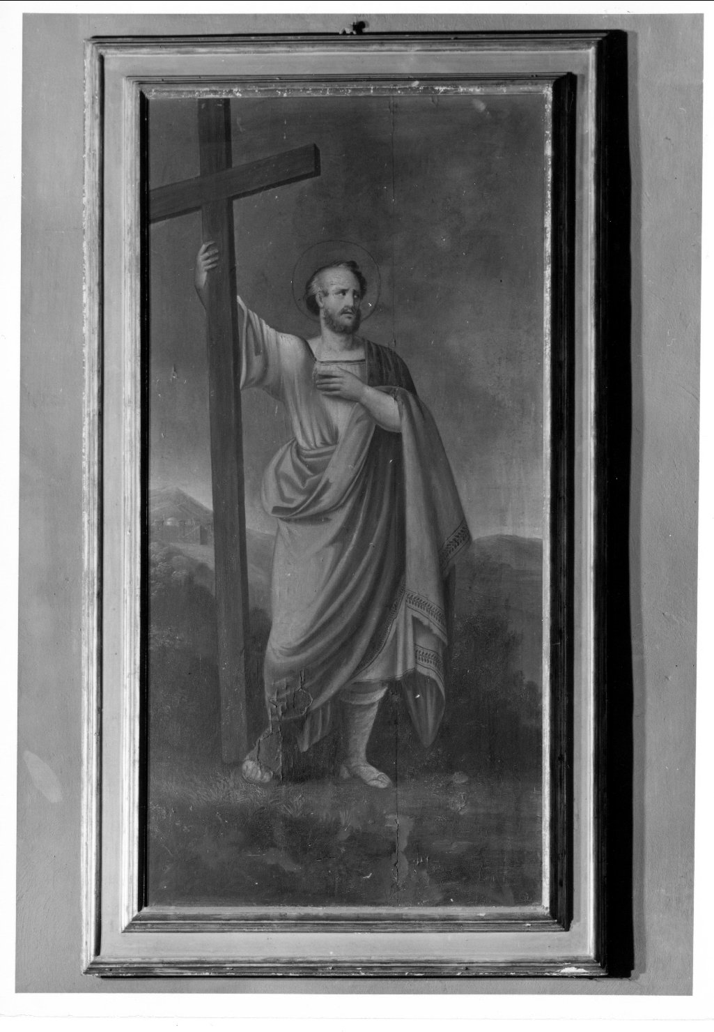 Sant'Andrea (dipinto) di Boari Gregorio (attribuito) (prima metà sec. XIX)