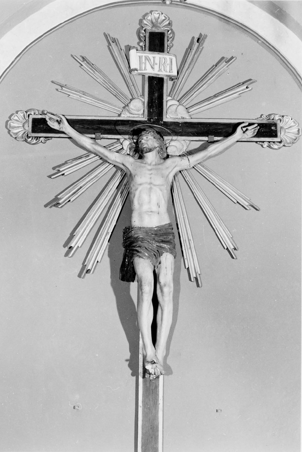 Cristo Crocifisso (scultura) - ambito emiliano (sec. XIX)