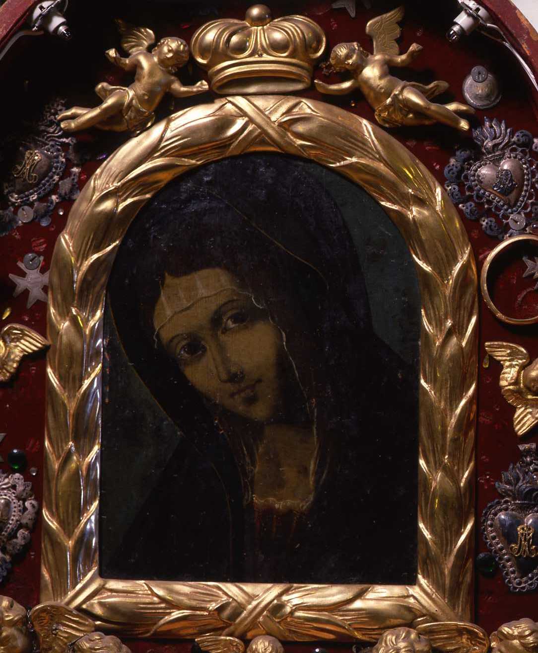 Madonna (dipinto) di Raibolini Francesco detto Francesco Francia (attribuito) (sec. XV)