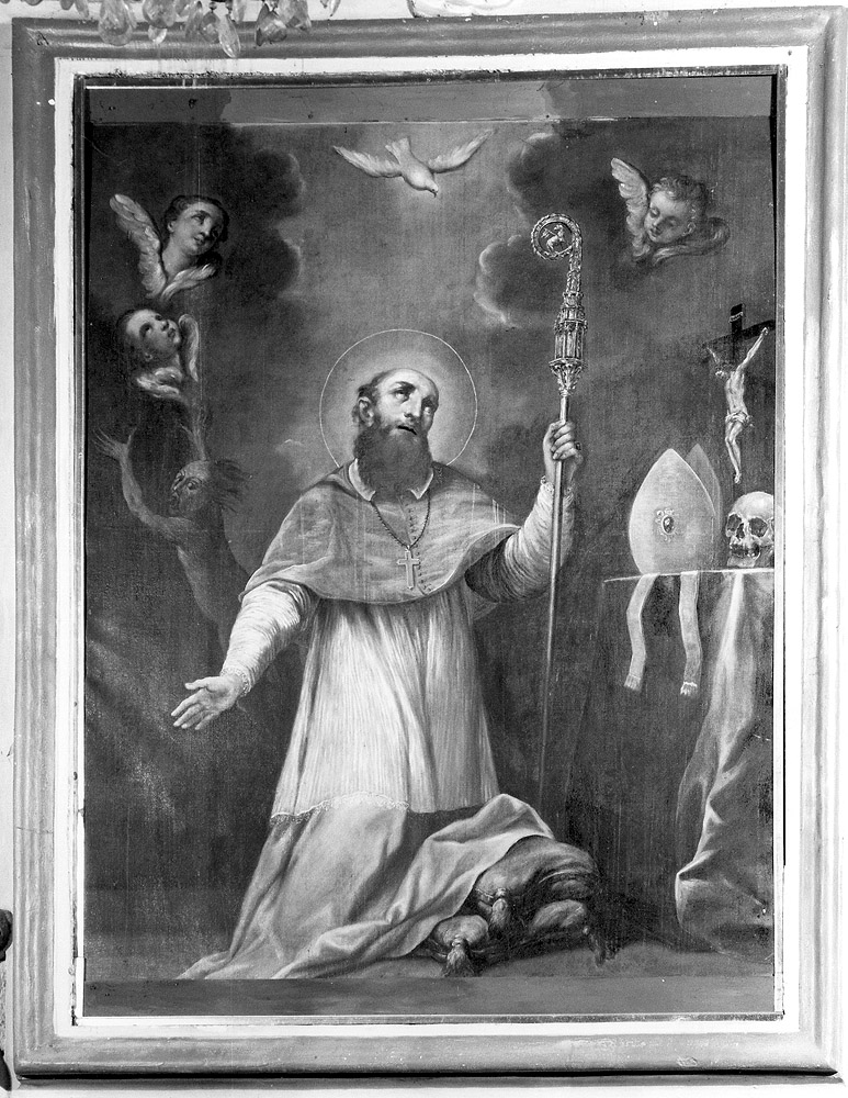 San Martino Vescovo (dipinto) - ambito bolognese (sec. XVIII)