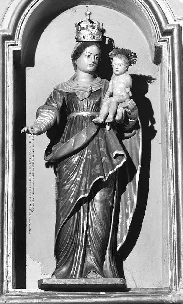 Madonna del Rosario (scultura) - ambito emiliano (sec. XVII)