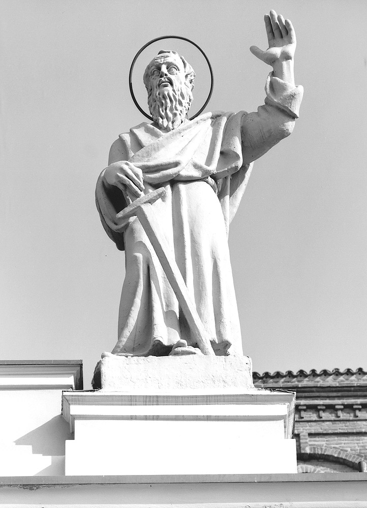 San Paolo (statua) - ambito emiliano (primo quarto sec. XX)