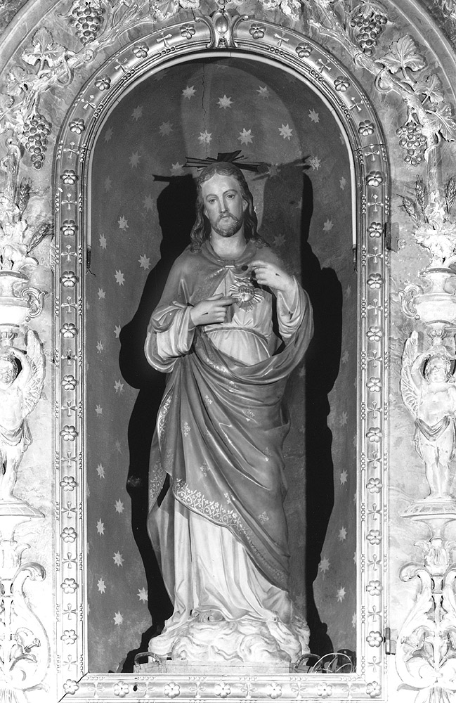 Sacro Cuore di Gesù (statua) - ambito emiliano (inizio sec. XX)
