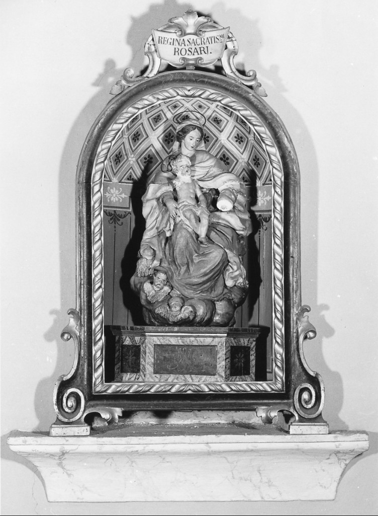 Madonna del Rosario (statuetta) - ambito emiliano (sec. XVIII)