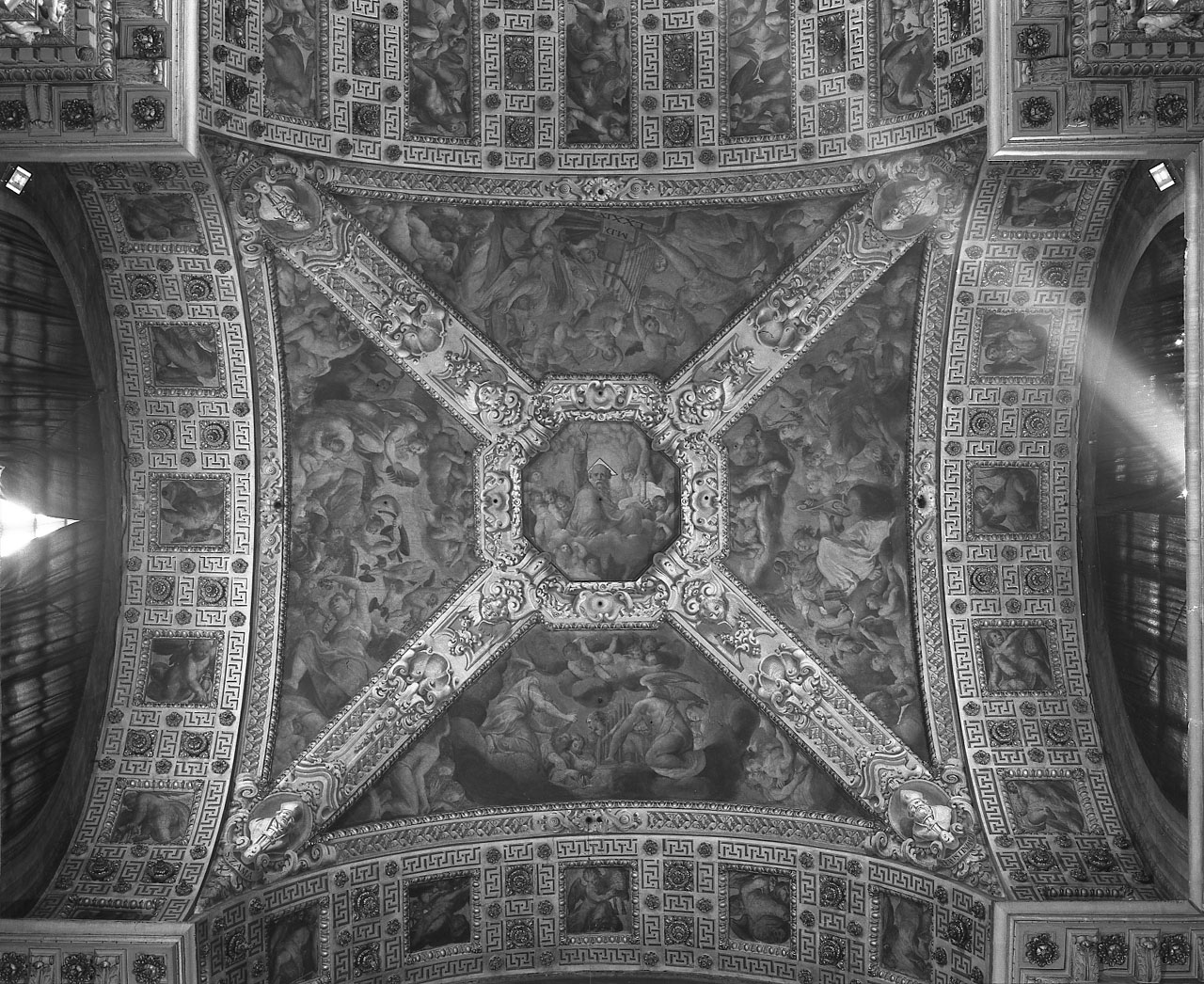 Angeli (dipinto, complesso decorativo) di Fontana Prospero (seconda metà sec. XVI)