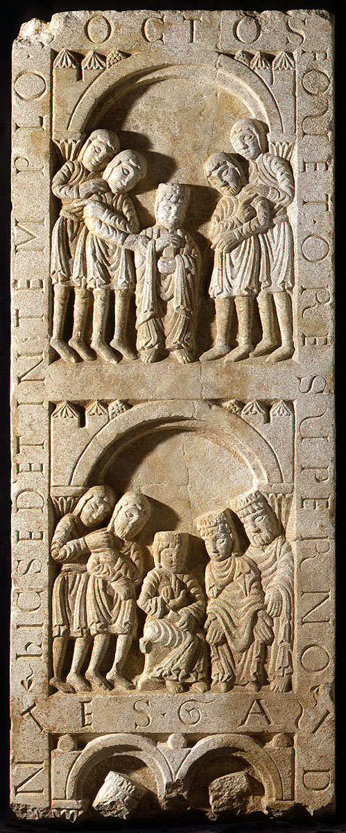 Storie della vita di Gesù (scultura, frammento) - bottega emiliana (seconda metà sec. XII)