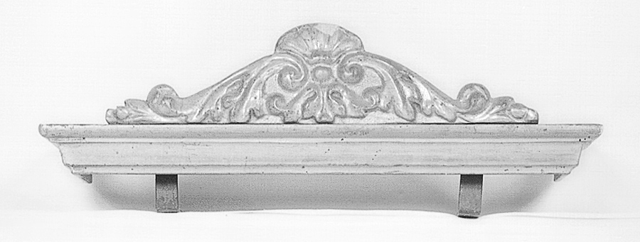 cornice per conopeo di tabernacolo - manifattura emiliana (sec. XVIII)