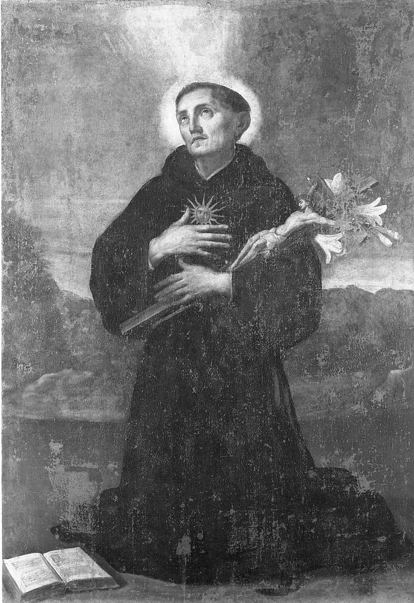 San Nicola da Tolentino (dipinto) - ambito emiliano (primo quarto sec. XVII)