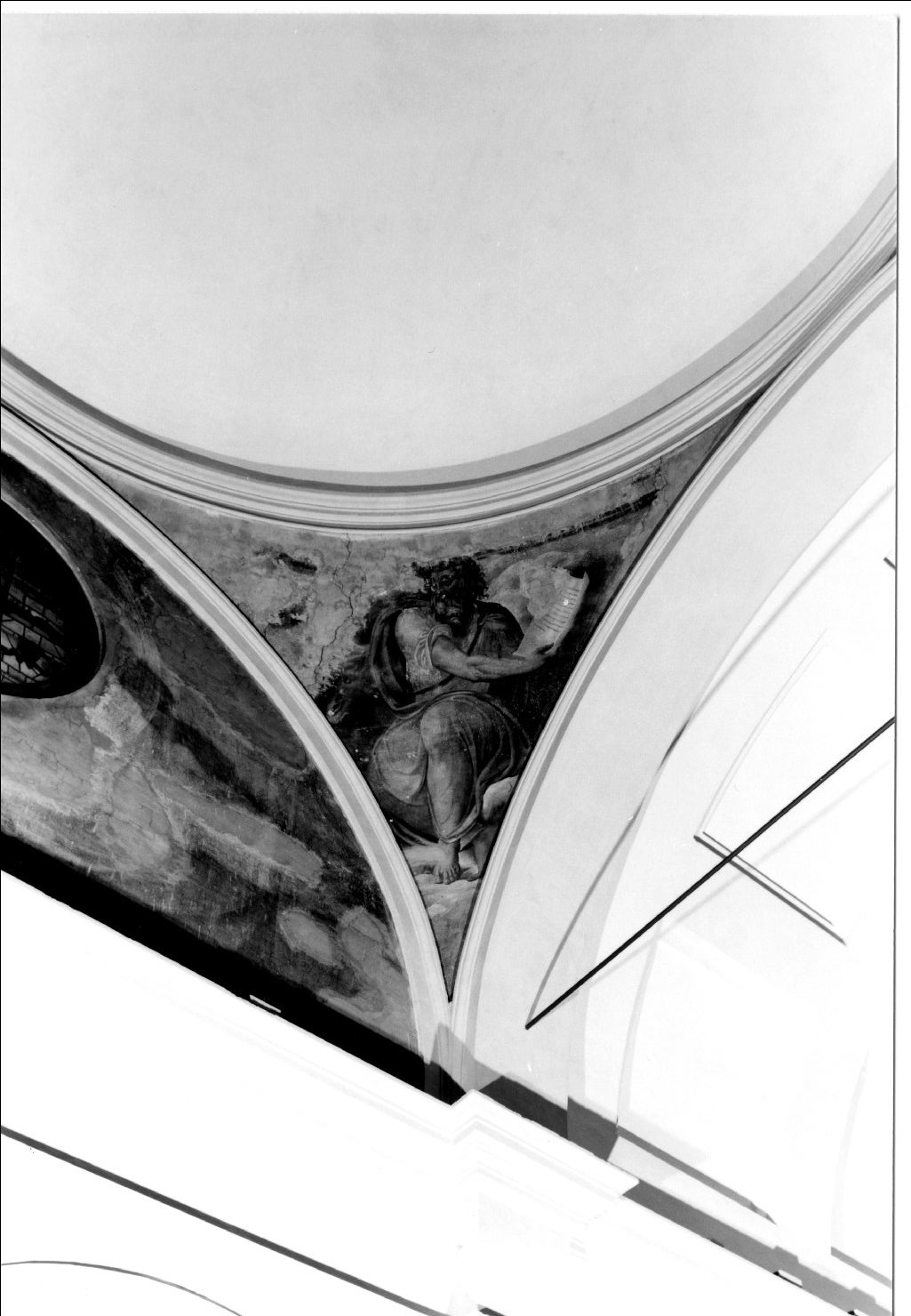 San Luca Evangelista (dipinto, elemento d'insieme) di Settevecchi Ludovico (sec. XVI)