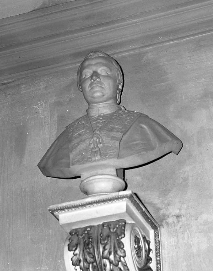 ritratto del papa Pio IX (busto) - manifattura Italia centro-settentrionale (sec. XIX)