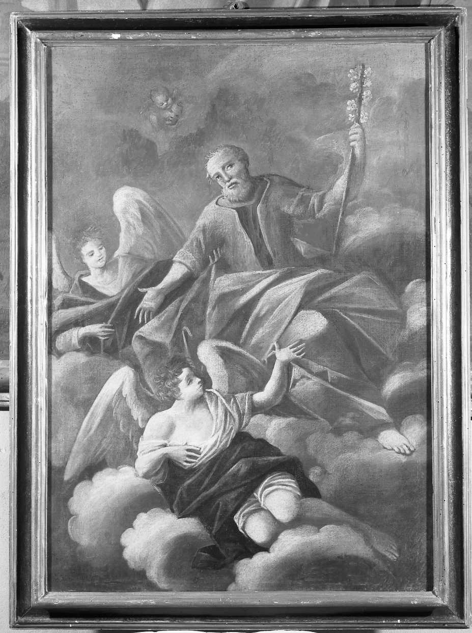 gloria di San Giuseppe (dipinto) - ambito emiliano-romagnolo (sec. XVIII)