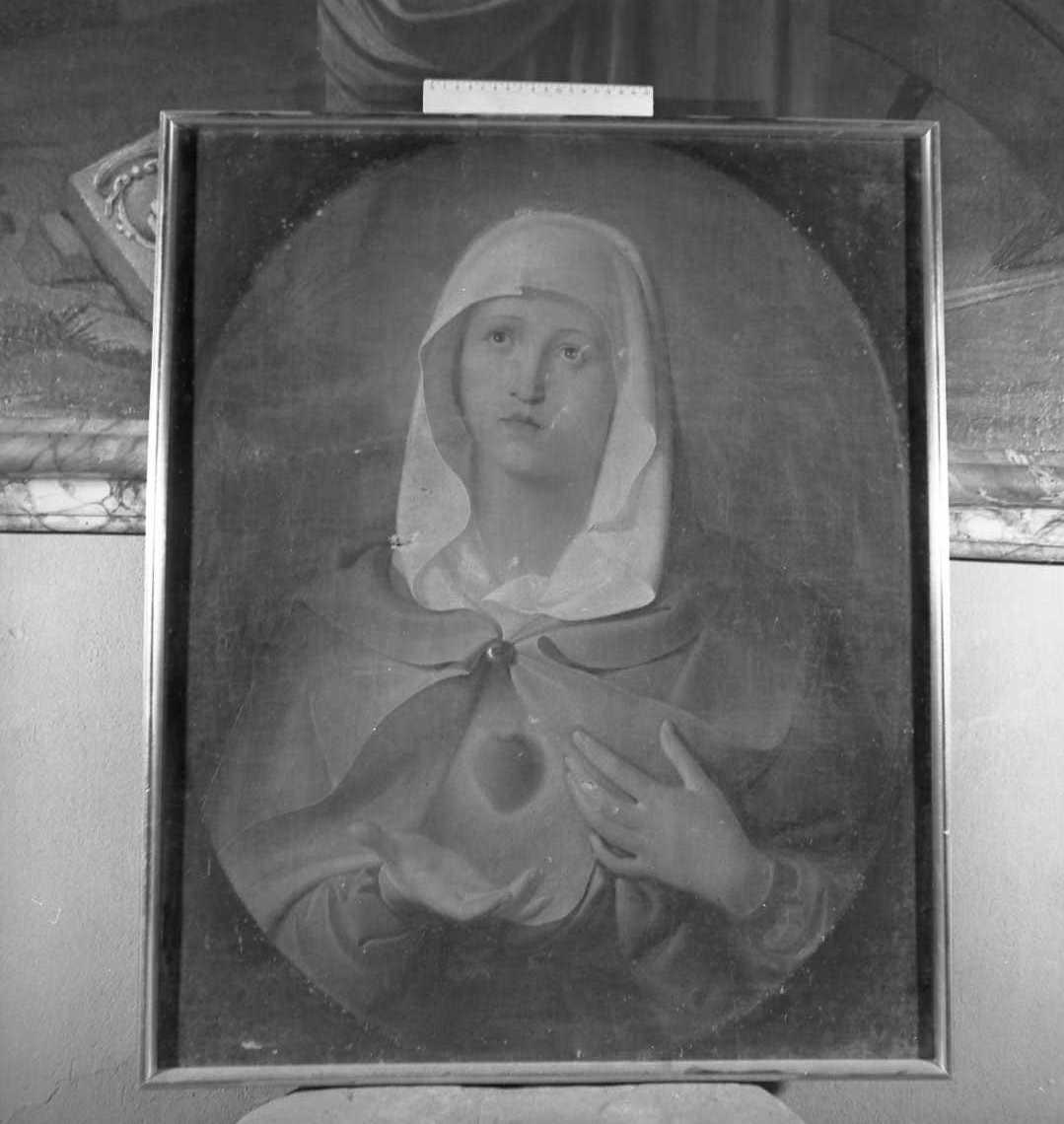 Sacro Cuore di Maria (dipinto) - ambito emiliano-romagnolo (sec. XVIII)