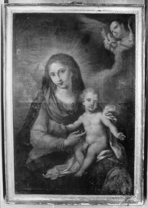 Madonna con Bambino (dipinto) - ambito ferrarese (prima metà sec. XIX)