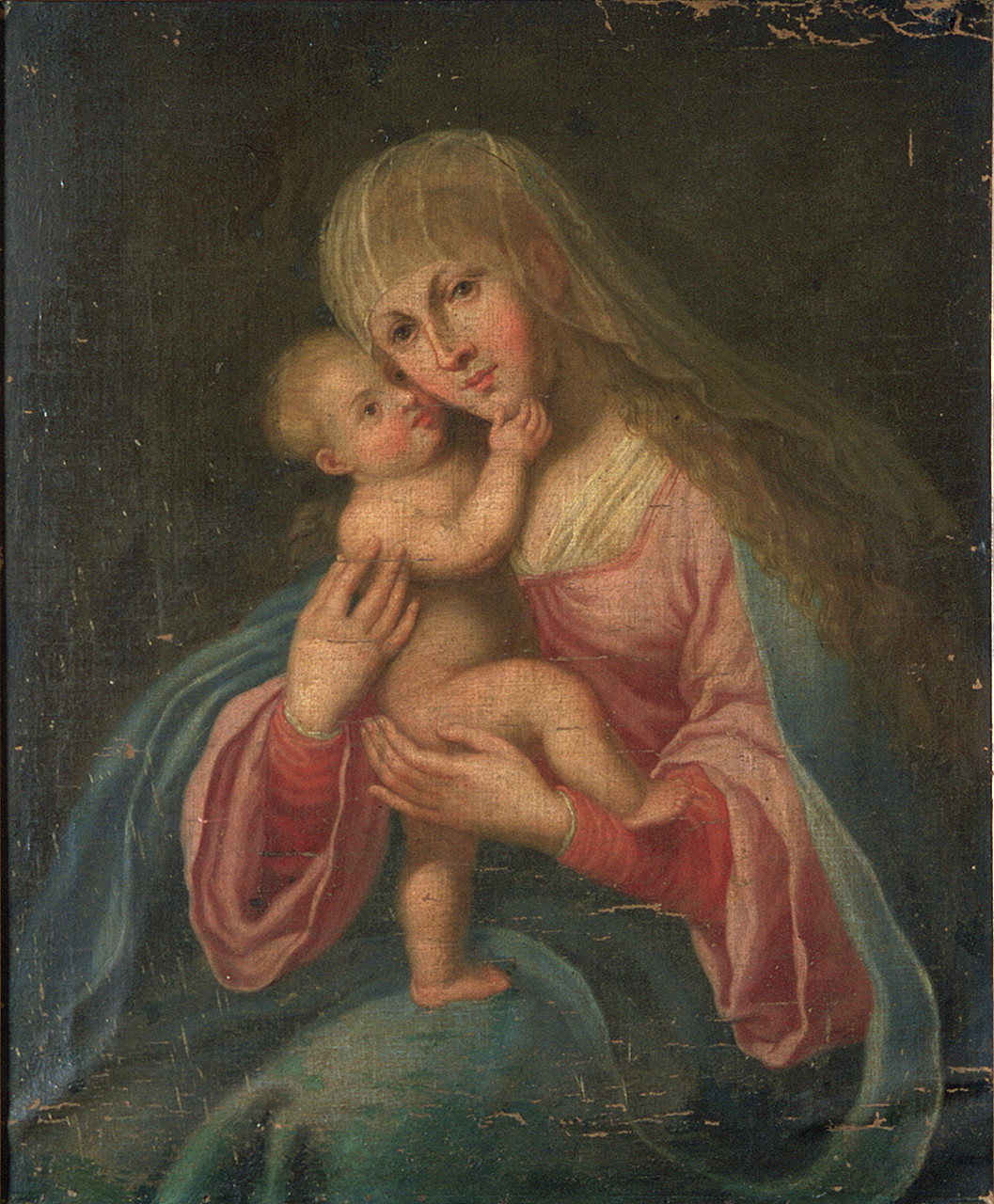 Madonna con Bambino (dipinto) - ambito ferrarese (prima metà sec. XIX)