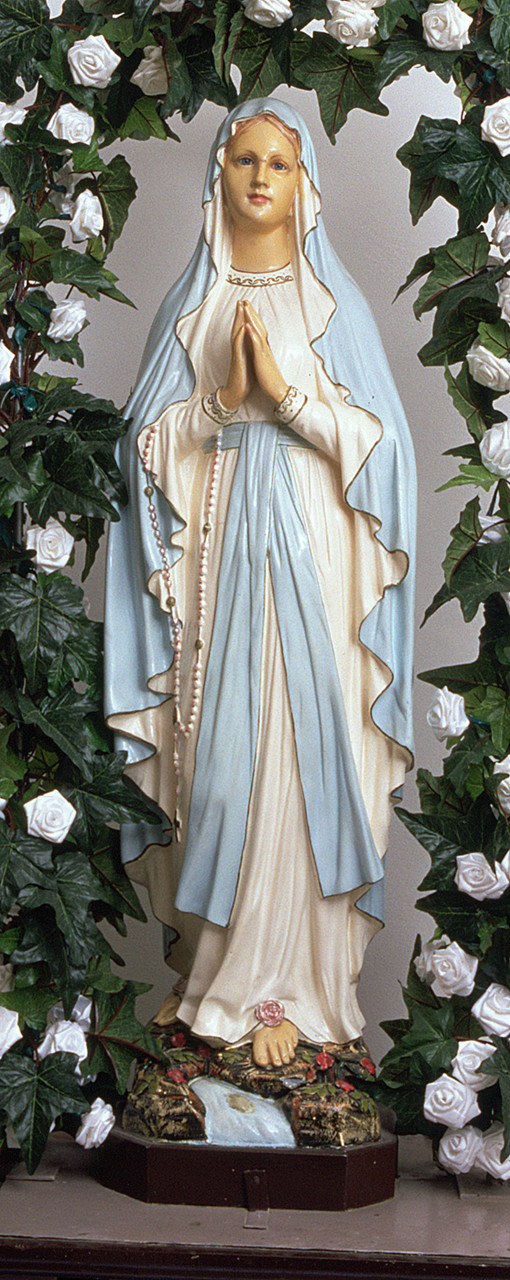 Madonna di Lourdes (statua) - produzione italiana (primo quarto sec. XX)