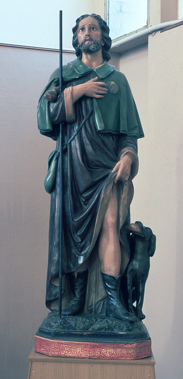 San Rocco (statua) - produzione italiana (sec. XX)