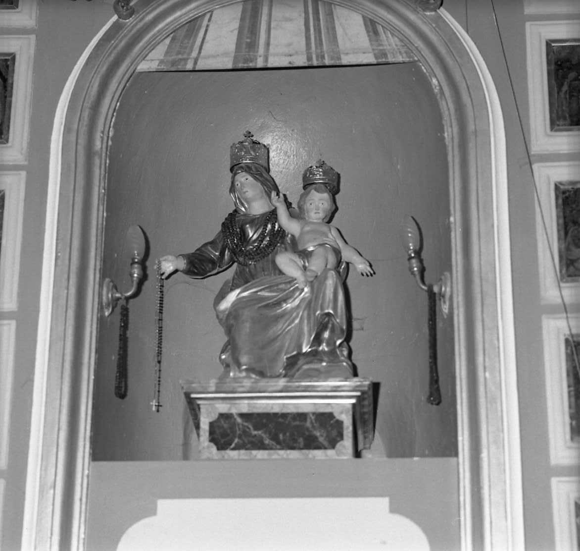 Madonna con Bambino (statua) - bottega emiliana (inizio sec. XIX)