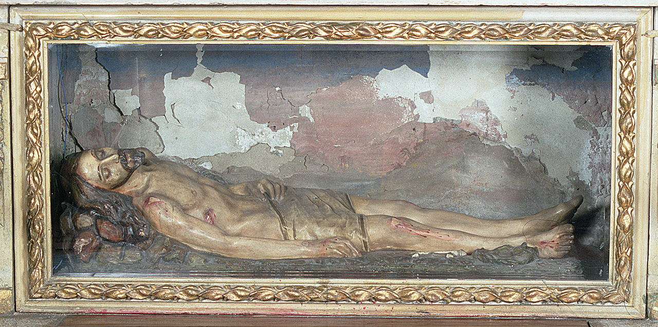 Cristo morto (statua) - ambito leccese (sec. XX)