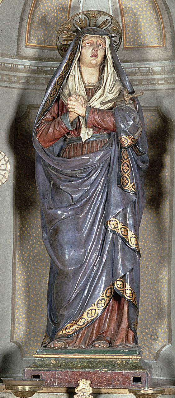 Madonna Addolorata (statua) - manifattura romagnola (sec. XIX)