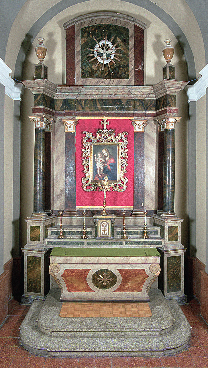 altare - ambito ferrarese (sec. XVIII)