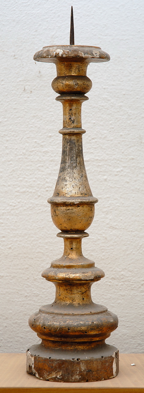candeliere, serie - bottega ferrarese (sec. XIX)